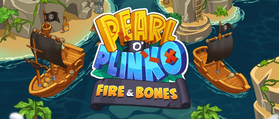 pearl o plinko mermaid fire and bones banner