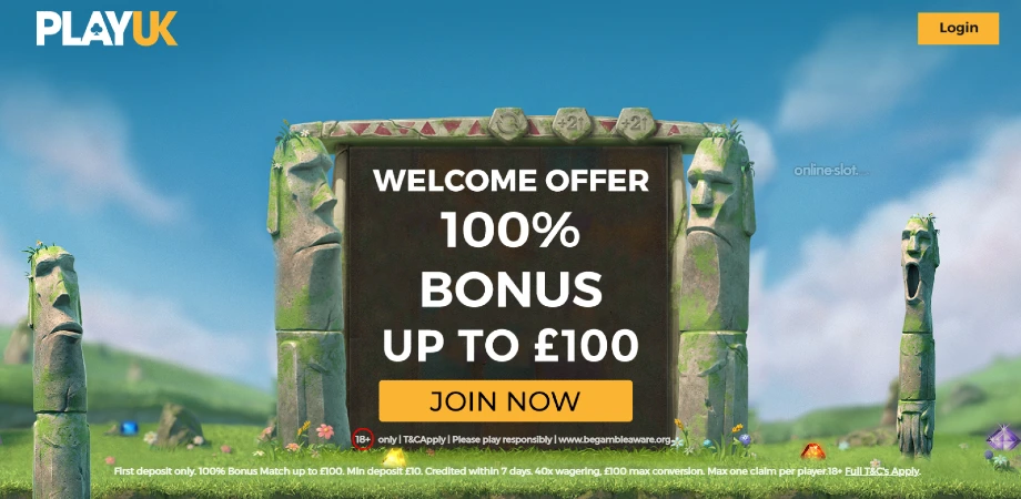play uk casino welcome offer