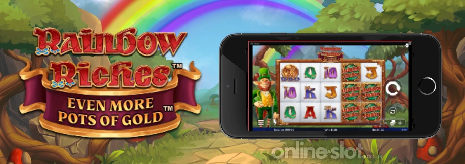 rainbow riches even more pots of gold mobile slot