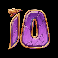 rainbow riches even more pots of gold number ten symbol
