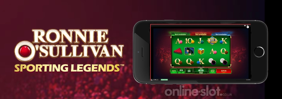 ronnie o sullivan sporting legends mobile slot