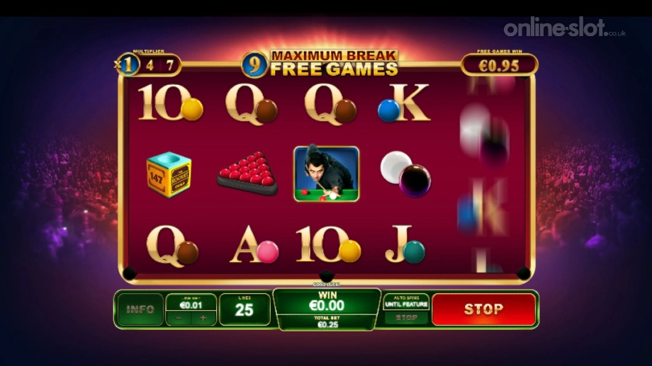 ronnie o sullivan sporting legends slot free spins