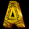 rumble rhino letter a symbol