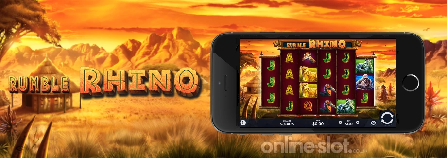 rumble rhino mobile slot