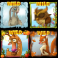 seasons wilds rabbit owl deer fox symbol