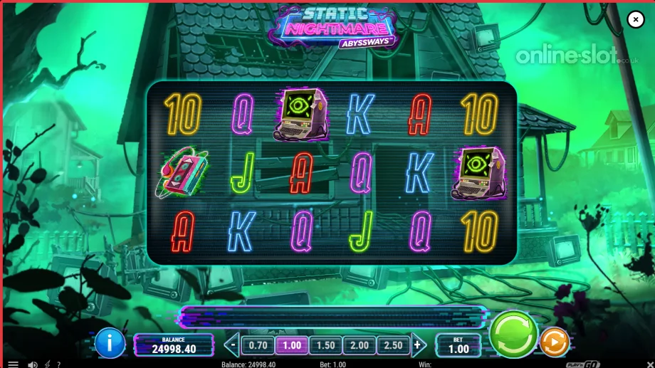 static nightmare abyssways slot base game