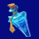 tarot treasures slot blue potion symbol