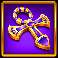 the golden mummy hold and win ankh cross symbol