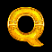 the golden mummy hold and win letter q symbol