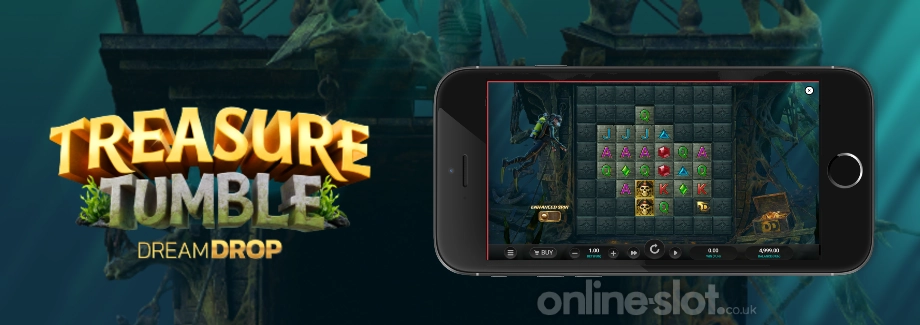 treasure tumble dream drop mobile slot