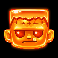 tricky treats frankensteins monster symbol