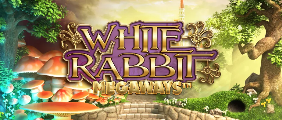 white rabbit megaways slot banner