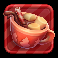 10 santas reindeers red cup symbol
