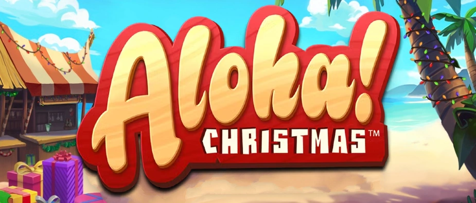 aloha christmas slot promo banner