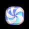big sugar bonanza xmas blue candy swirl symbol
