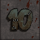 bizarre number ten symbol