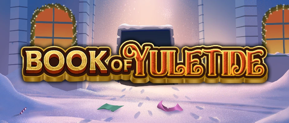 book of yuletide slot promo banner