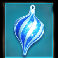christmas megapots blue ornament symbol