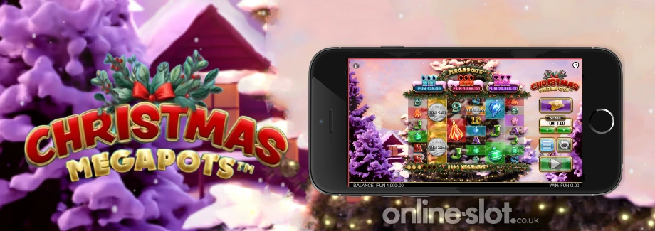 christmas megapots mobile slot