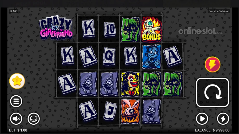crazy ex girlfriend slot base game
