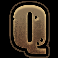 deadly gangster style letter q symbol