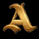 dragon duo letter a symbol