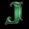 dragon duo letter j symbol