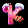 epic fish winter catch letter k symbol