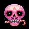esqueleto explosivo feliz navidead pink skull symbol