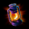 gold rush lantern symbol