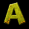 gold rush letter a symbol