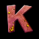 gold rush letter k symbol
