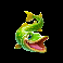 happy nets green fish symbol