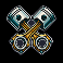 hot rod hog pistons symbol