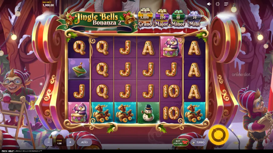 jingle bells bonanza 2 slot base game symbol