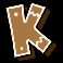 le santa letter k symbol