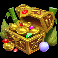 lucky panda treasure chest symbol
