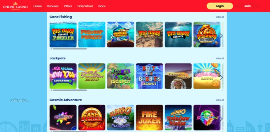 online casino london site