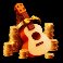 rich gecko slot guitar symbol