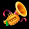 rich gecko slot trumpet symbol