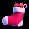 santa hopper christmas stocking symbol