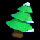 santa hopper christmas tree symbol