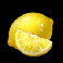 sevens and fruits lemon symbol
