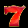 sevens and fruits lucky red seven symbol