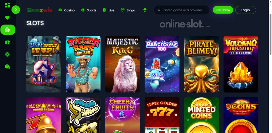 spinzwin site