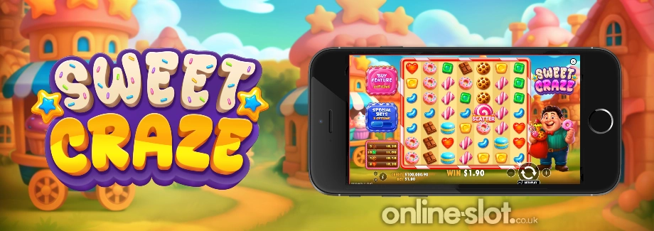 sweet craze mobile slot