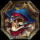 tome of the lost pirate skull symbol