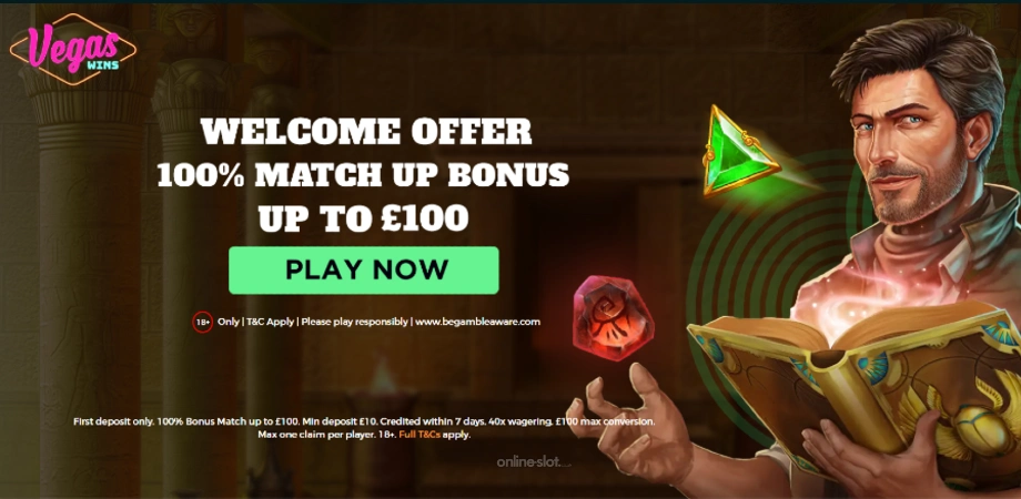vegas wins welcome offer