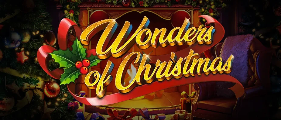 wonders of christmas slot promo banner
