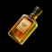 legendary lawman cash em all bottle of bourbon symbol